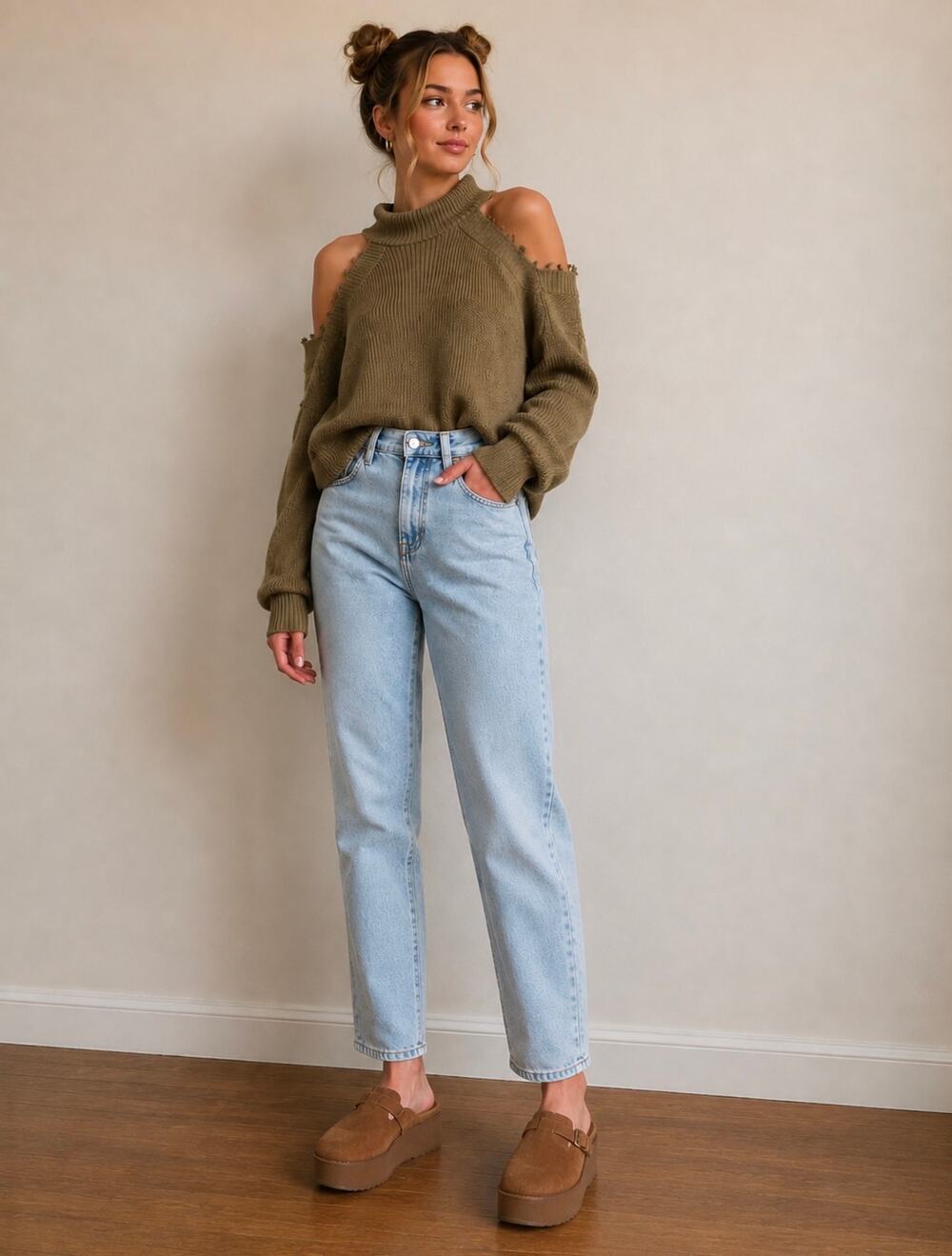 HIDDEN JEANS Zoey Mom Jean NWT Size 26